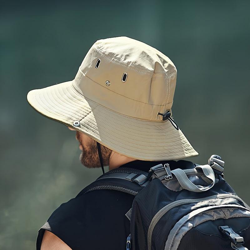 Kapelusz przeciwsłoneczny z szerokim rondem | damski, męski, turystyczny, UV, outdoor, trekking, wędkarski, na ryby, kemping