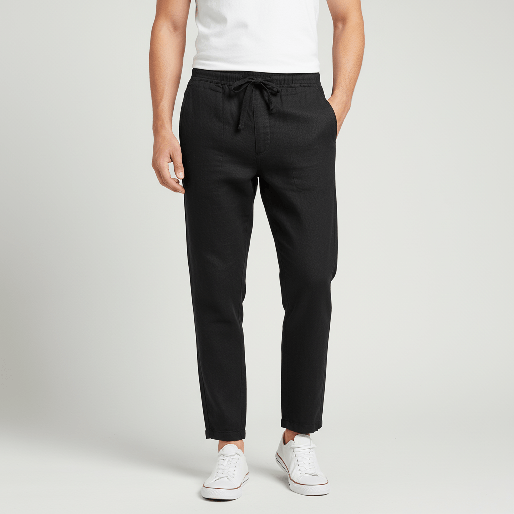 Lizizo | Luźny krój, oddychający materiał lekkie lniane spodnie