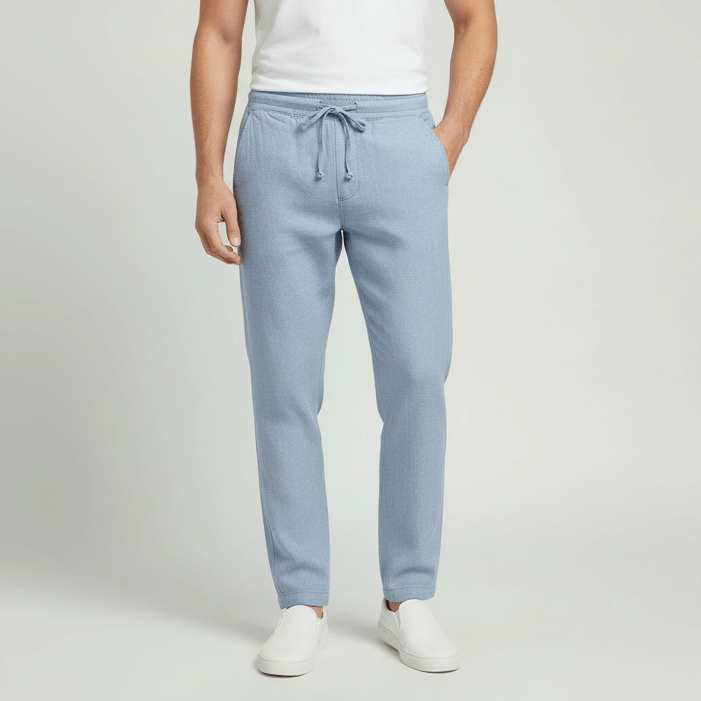 Lizizo | Luźny krój, oddychający materiał lekkie lniane spodnie