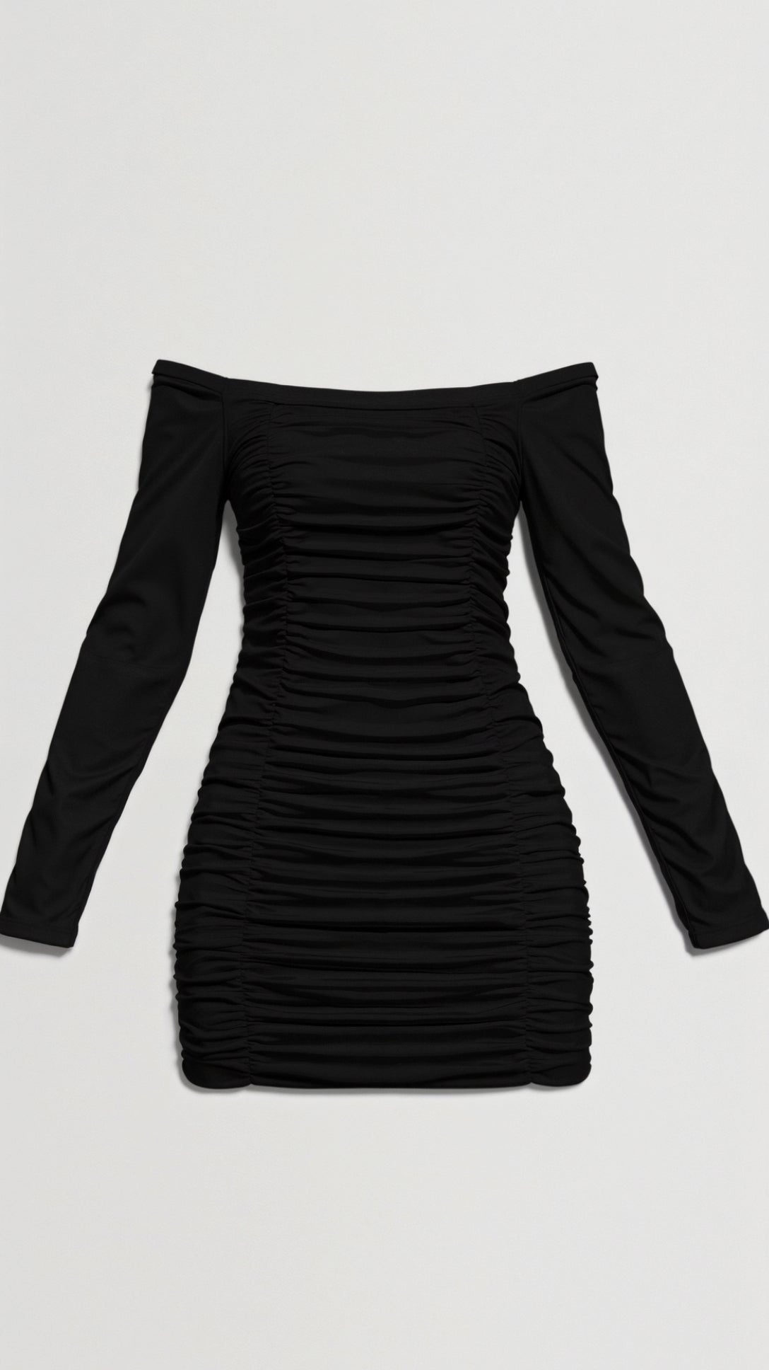 Sukienka Damska Mini Odkryte Ramiona na Wesele - Różne Kolory