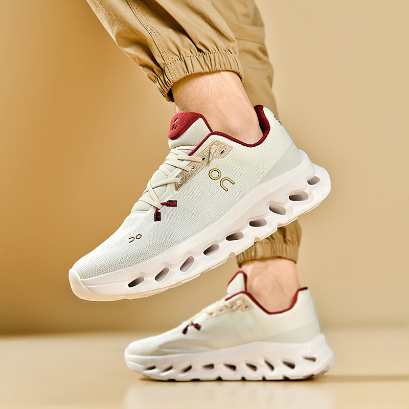 Buty do biegania unisex, lekkie sneakersy sportowe z dzianiny na trening i siłownię - view 9