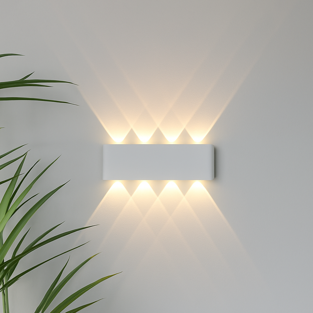 Kinkiet ścienny LED nowoczesny, IP65 do salonu, łazienki i na zewnątrz - view 10