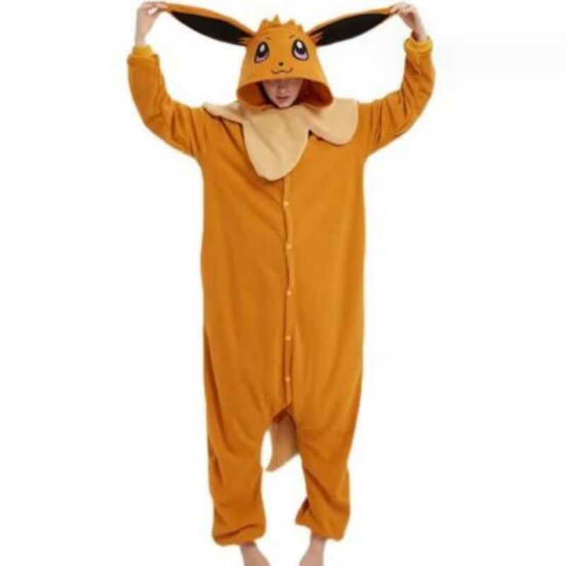 Piżama kigurumi jednoczęściowa z pluszu, uniseks dla par i całej rodziny - view 19