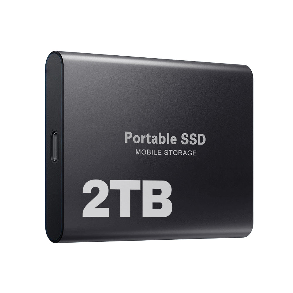 Przenośny dysk SSD 2TB z USB-C, kompaktowy dysk zewnętrzny do laptopa i komputera - view 8