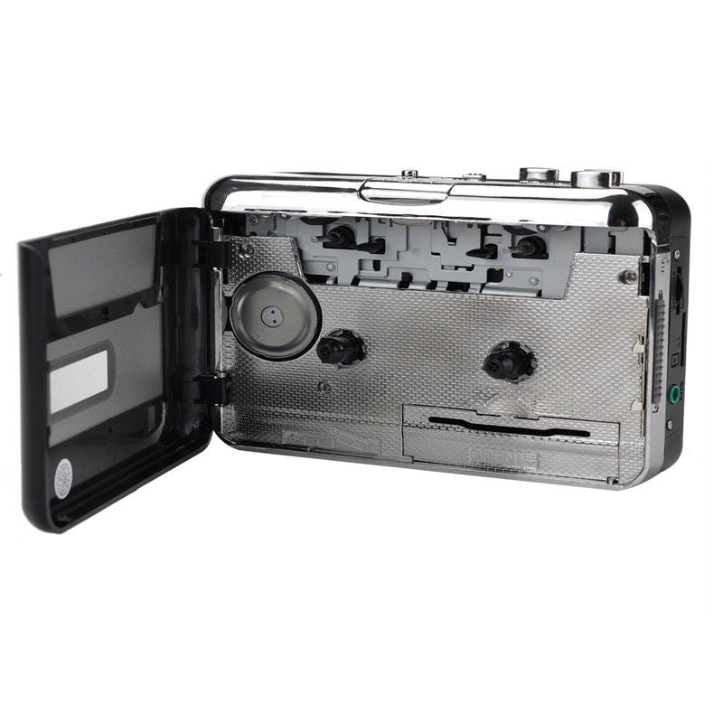 Przenośny konwerter kaset magnetofonowych na MP3, odtwarzacz i walkman z USB - view 8