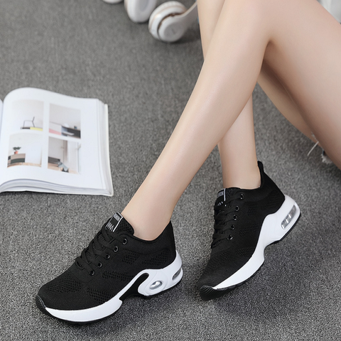 Sneakersy damskie sportowe z siateczki, wygodne buty do biegania i na siłownię - view 11