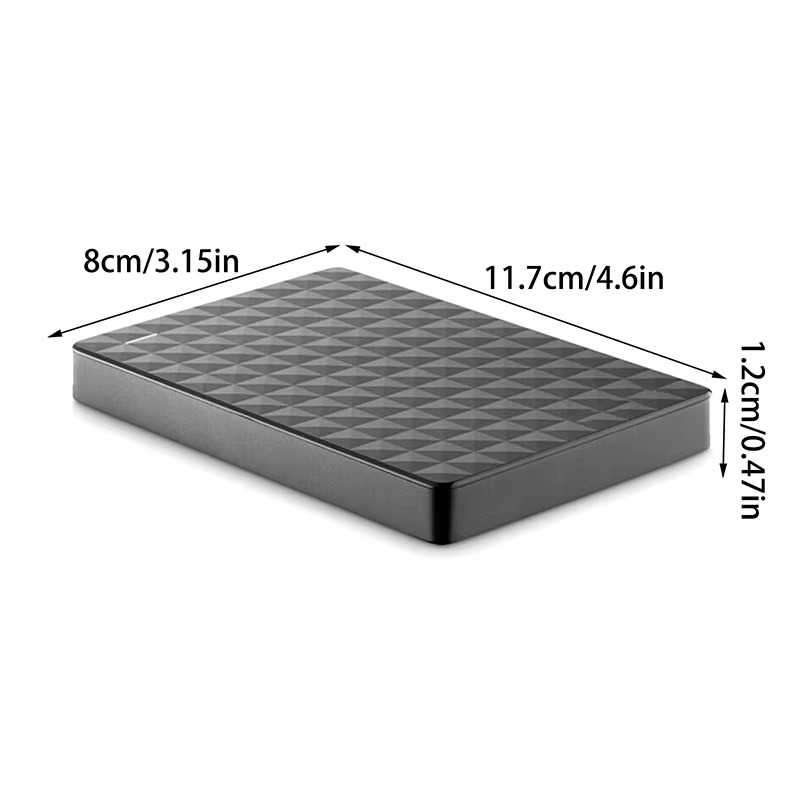 Dysk Zewnętrzny 8TB – Przenośny Magazyn Danych USB 3.0 | Szybki Dysk do Backupu, Laptopa, TV – Plug & Play – Kompaktowy i Wytrzymały