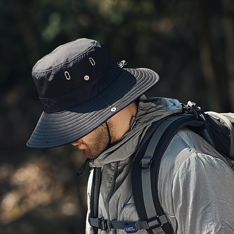 Kapelusz przeciwsłoneczny z szerokim rondem | damski, męski, turystyczny, UV, outdoor, trekking, wędkarski, na ryby, kemping