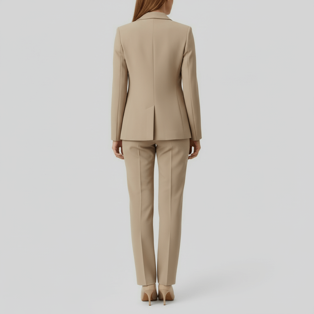 Lizizo | Dopasowana marynarka i spodnie garnitur damski komplet