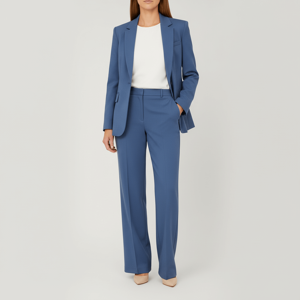 Lizizo | Dopasowana marynarka i spodnie garnitur damski komplet