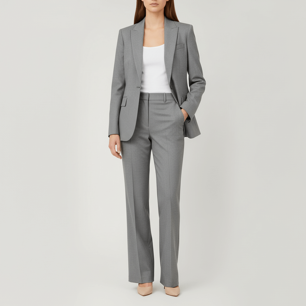 Lizizo | Dopasowana marynarka i spodnie garnitur damski komplet