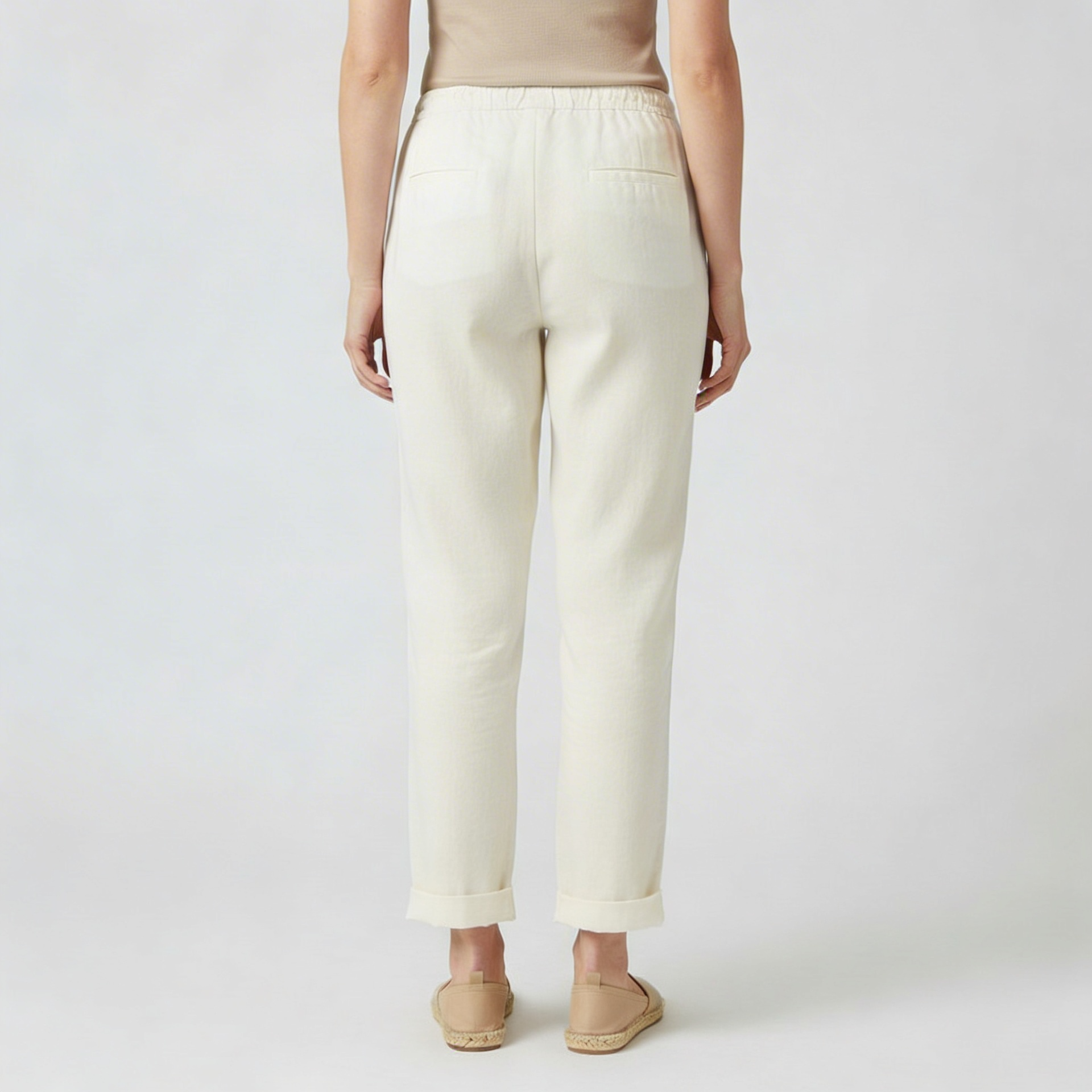 Lizizo | Lniane spodnie z nowoczesnym krojem