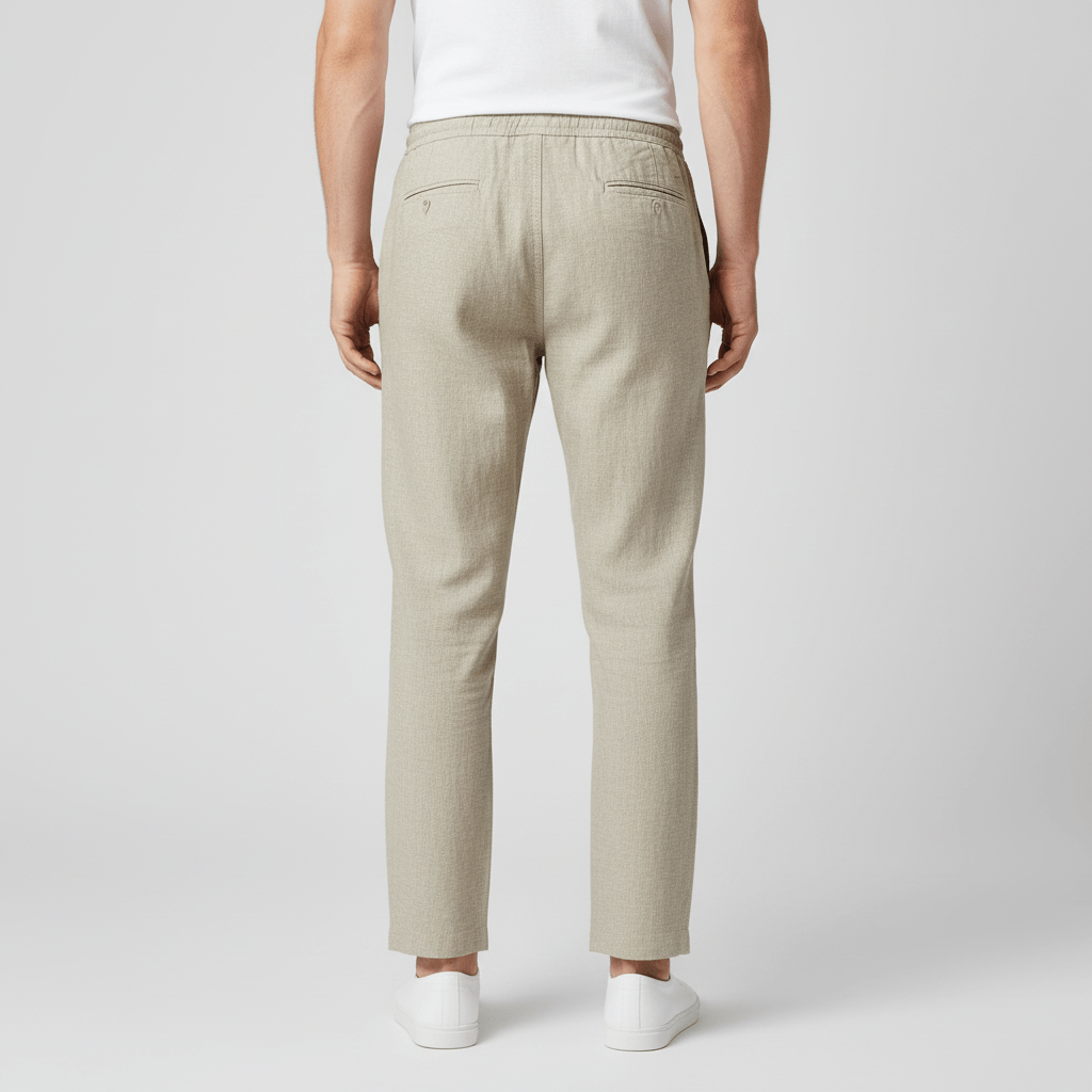 Lizizo | Luźny krój, oddychający materiał lekkie lniane spodnie