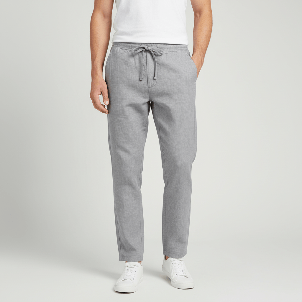 Lizizo | Luźny krój, oddychający materiał lekkie lniane spodnie