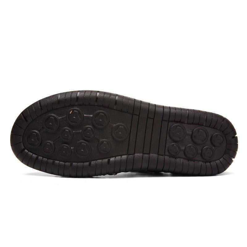 Lizizo | Przewiewne skórzane sandały