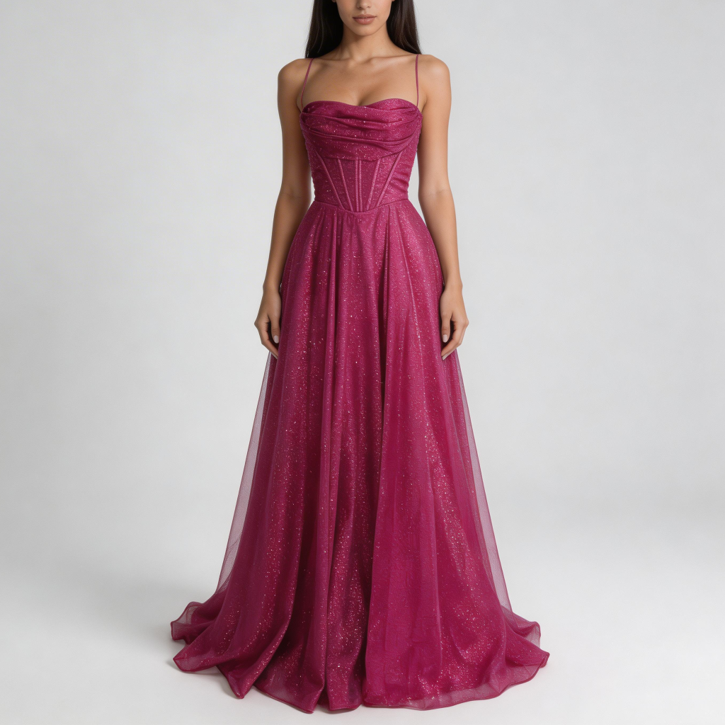 Lizizo | Satynowa sukienka maxi z odkrytymi plecami