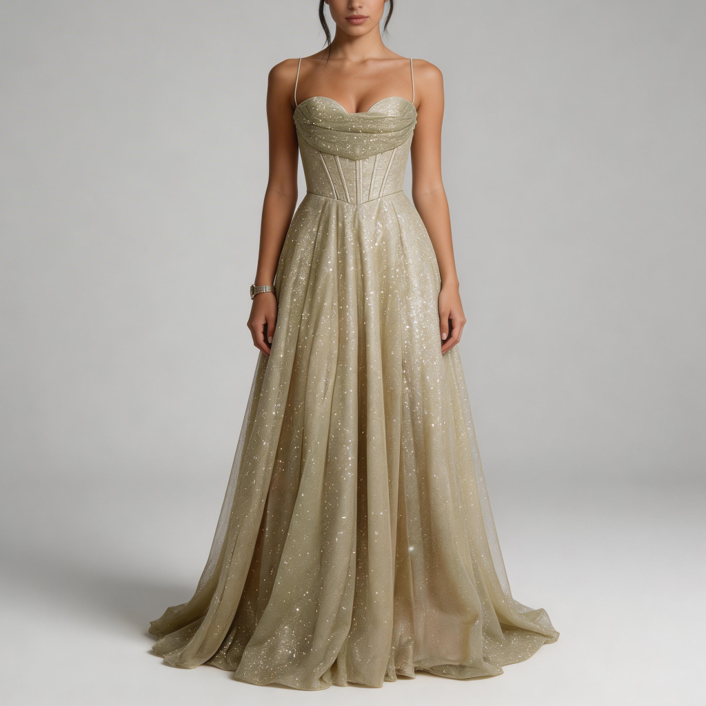 Lizizo | Satynowa sukienka maxi z odkrytymi plecami