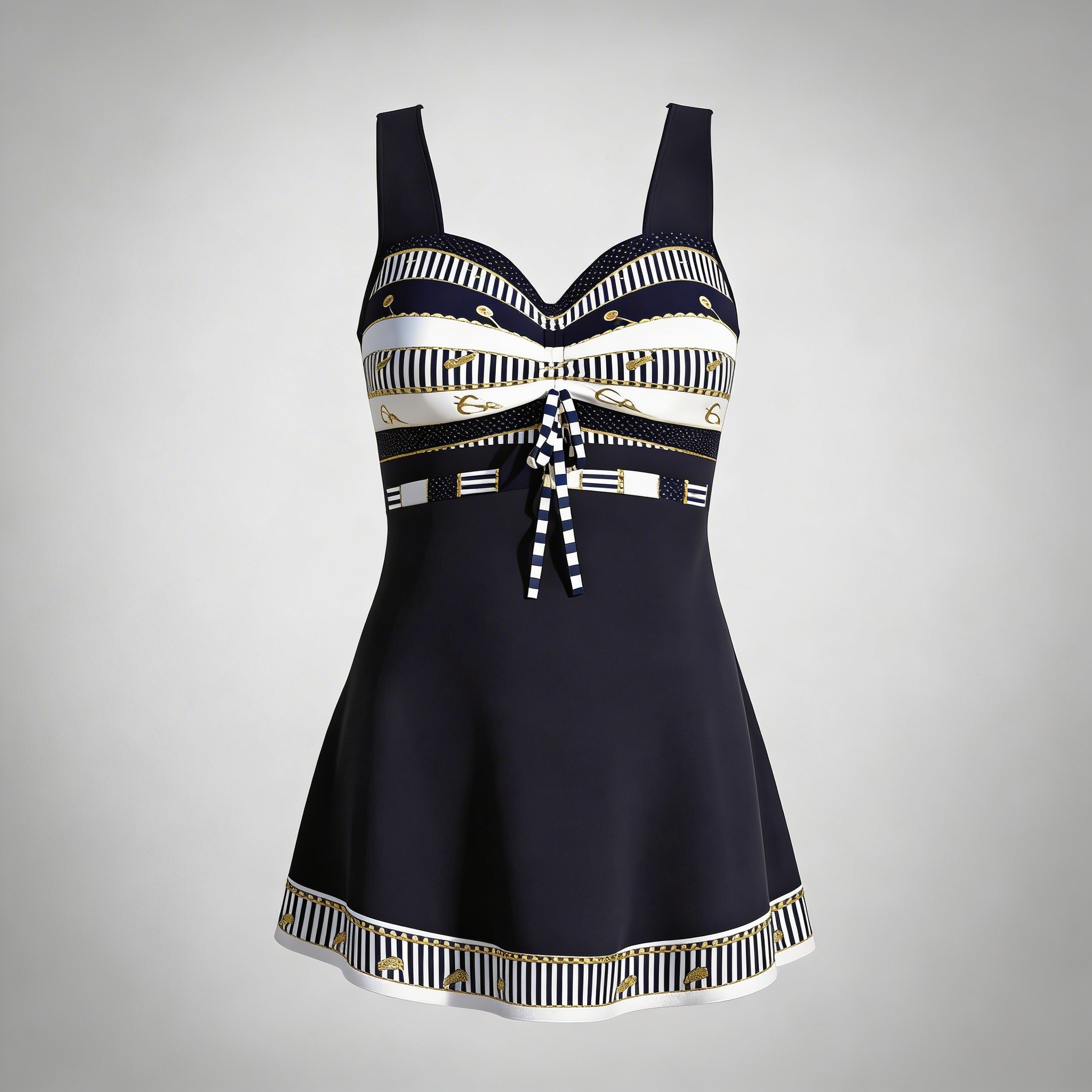 Lizizo | Szybkoschnący strój kąpielowy jednoczęściowy z dekoltem w kształcie serca