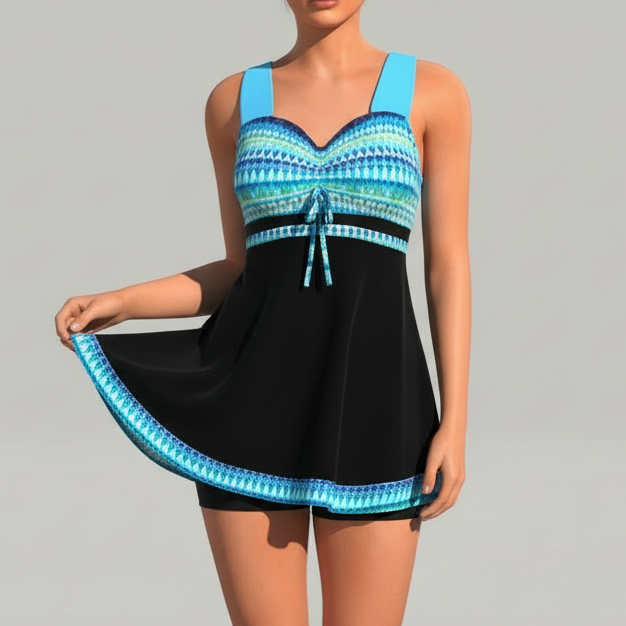 Lizizo | Szybkoschnący strój kąpielowy jednoczęściowy z dekoltem w kształcie serca