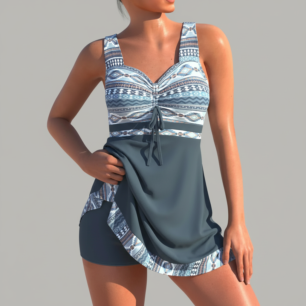 Lizizo | Szybkoschnący strój kąpielowy jednoczęściowy z dekoltem w kształcie serca