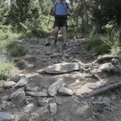 Kije trekkingowe składane i teleskopowe, lekkie, na góry - kijki do chodzenia - view 8