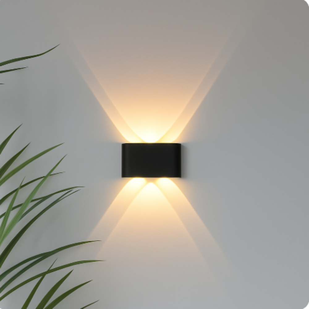 Kinkiet ścienny LED nowoczesny, IP65 do salonu, łazienki i na zewnątrz - view 5