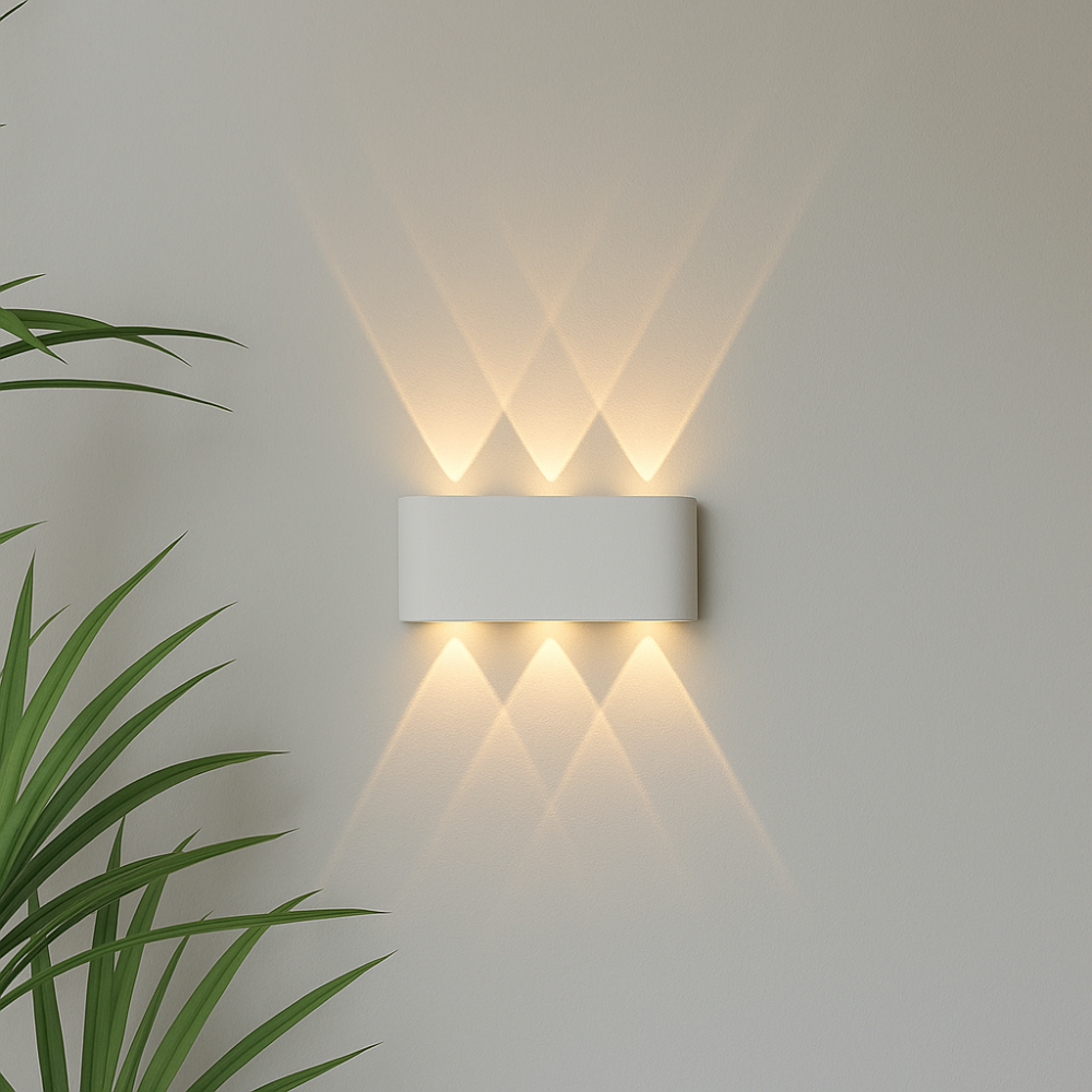 Kinkiet ścienny LED nowoczesny, IP65 do salonu, łazienki i na zewnątrz - view 8