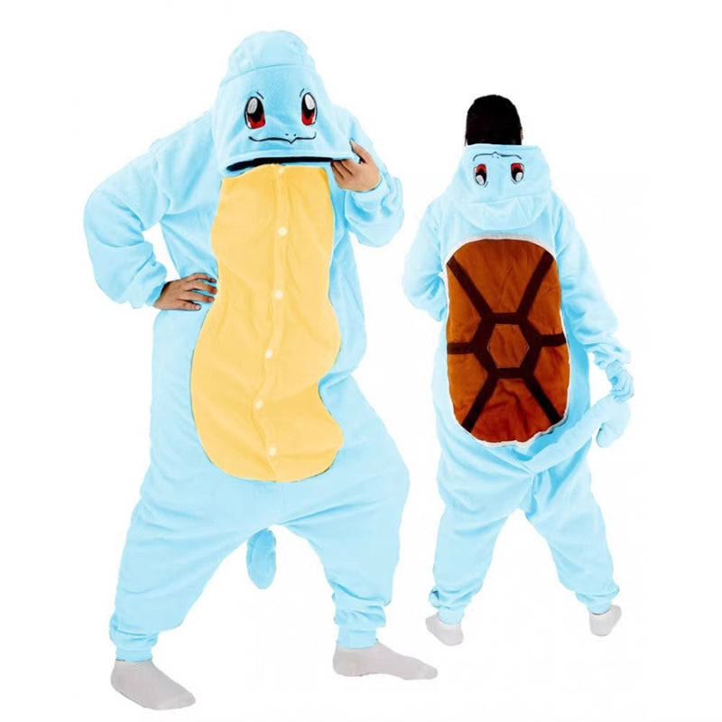 Piżama kigurumi jednoczęściowa z pluszu, uniseks dla par i całej rodziny - view 16