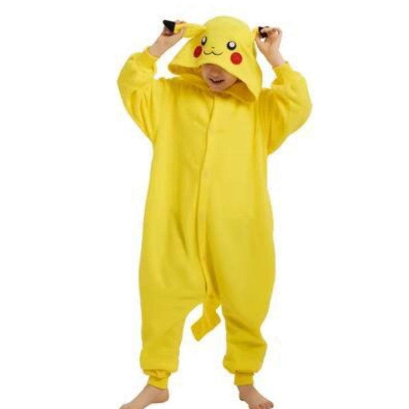 Piżama kigurumi jednoczęściowa z pluszu, uniseks dla par i całej rodziny - view 6