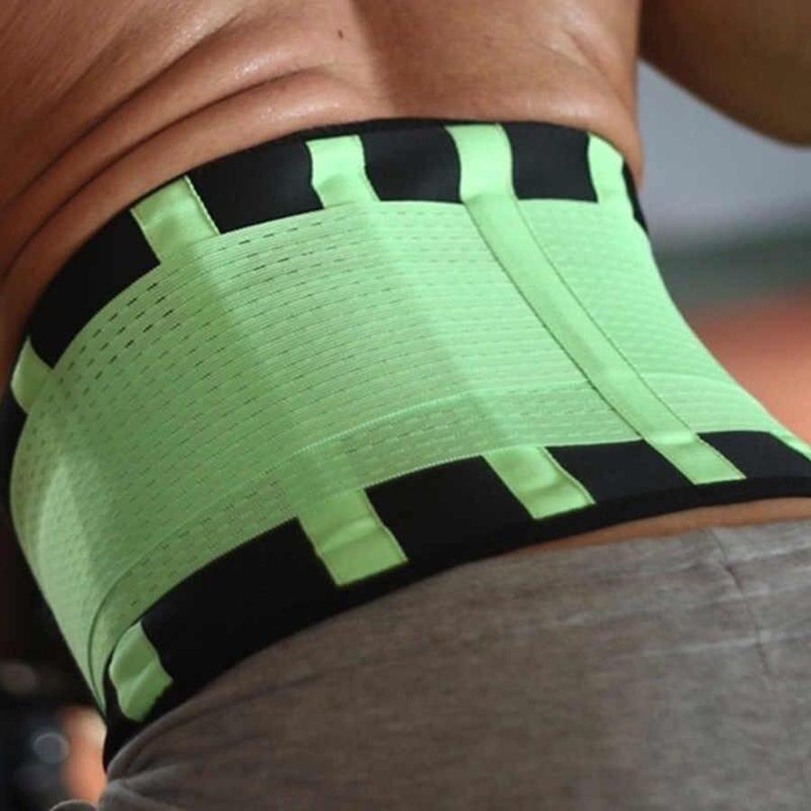 Regulowany pas sportowy na talię, na trening, siłownię i bieganie - view 11