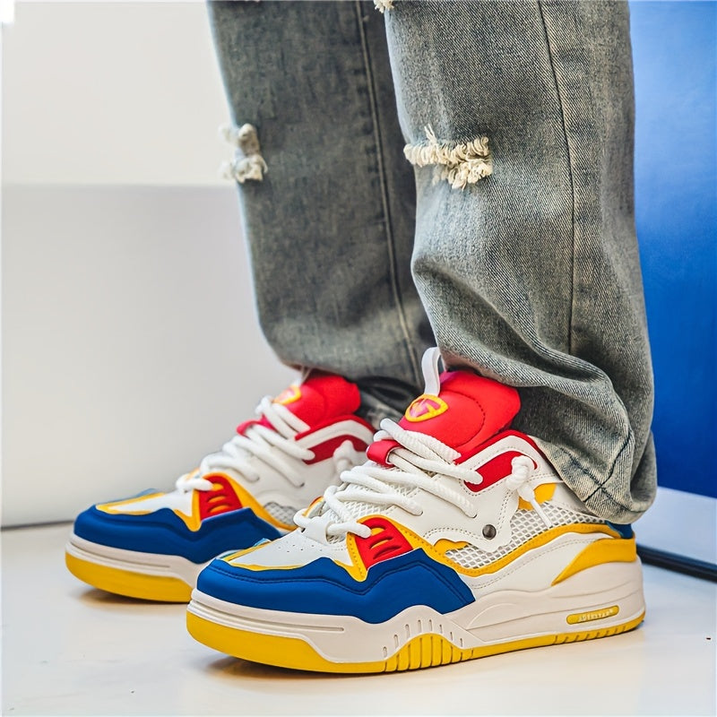 Sneakersy męskie miejskie, buty sportowe sznurowane na co dzień, na siłownię - view 8
